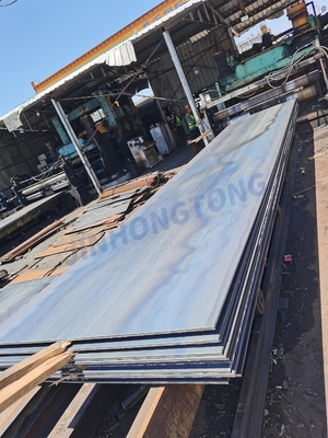 Q235/Q235B/Q345/Q345B/Q195 St37 St42 St37-2 St35.4 St35 Кожа проходит Да Углеродистая стальная плита A283 St52 Grc ASTM