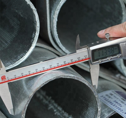 2024 Custom Size Galvanized Steel Pipe GI трубы с стандартами TDC51DZM/TDC52DTS350GD/TS550GD/DX51D Z Q195-q345