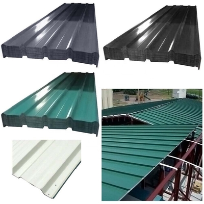 AISI/ASTM/JIS/EN/GB Standard Ppgl Цветопокрытый оцинкованный стальной кровельный лист для индивидуальной ширины Серой цвета крыши