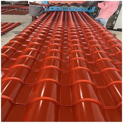 AISI/ASTM/JIS/EN/GB Standard Ppgl Цветопокрытый оцинкованный стальной кровельный лист для индивидуальной ширины Серой цвета крыши