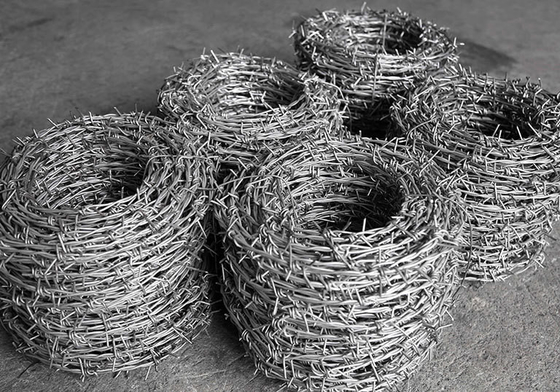 TUV Certified ASTM 6 8 9 10 12 14 18 20 Горяче оцинкованная колючая проволока с сертификацией