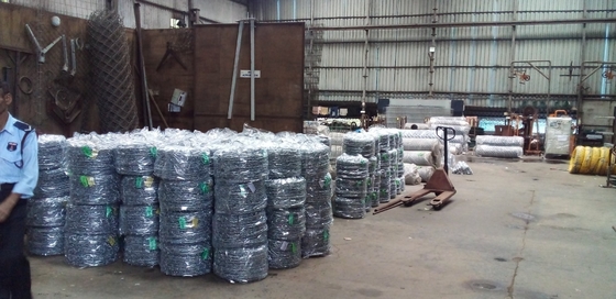 TUV Certified ASTM 6 8 9 10 12 14 18 20 Горяче оцинкованная колючая проволока с сертификацией