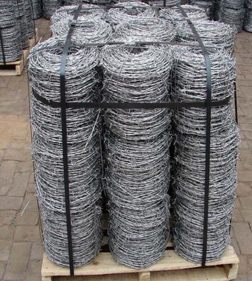 TUV Certified ASTM 6 8 9 10 12 14 18 20 Горяче оцинкованная колючая проволока с сертификацией