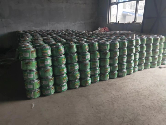 ASTM 6 8 9 10 12 14 18 20 ПВХ покрытый нержавеющий оцинкованный ограждение в длину по требованию клиентов с одним бритвой