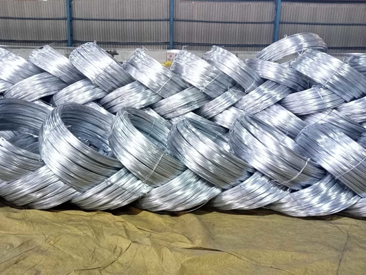 ±1% Tolerance Zinc Coated Q195 Q235 SAE1006 SAE1008 Углеродистая стальная оцинкованная проволока для конструкций