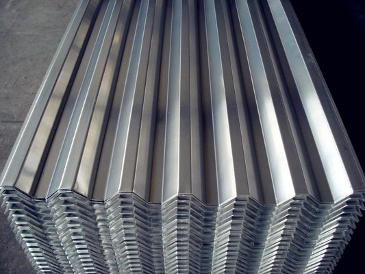ASTM Standard 28 Gauge Galvalume Corrugated Roofing Sheet в цвете кирпича для жилых крыш или коммерческих зданий