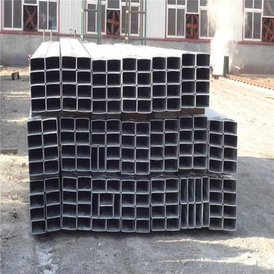 6 м Длина Q235 Q345 SS400 ST37-2 ST52 Q420 Q460 S235JR S275JR S355JR Оцинкованная прямоугольная трубка с покрытием 100-800 г