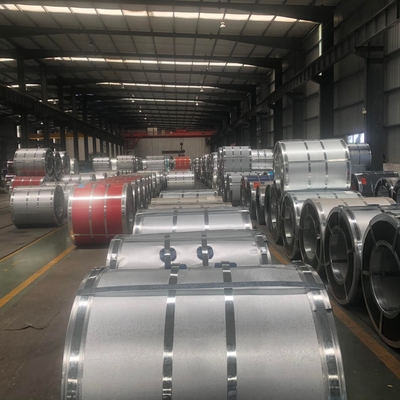 GI Steel Coil Z275 Холодно прокатаная цинковая оцинкованная стальная катушка 0,12 до 4 мм Стальная полоса с обычным шпангелем