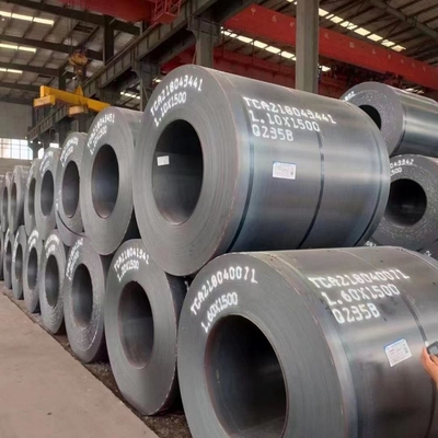 Горяче проката ASTM A36 A38 Углеродистая стальная плита Строительная стальная катушка 2 мм Углеродистая катушка для строительных материалов
