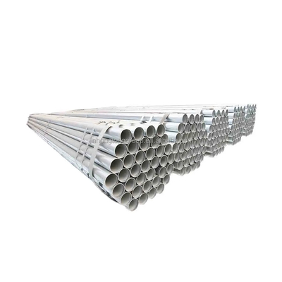 Стальная конструкция ASTM A36 Q235 Круглая оцинкованная стальная труба с сертификатом CE и цинковой покрытием 200-700 г/кв.м.