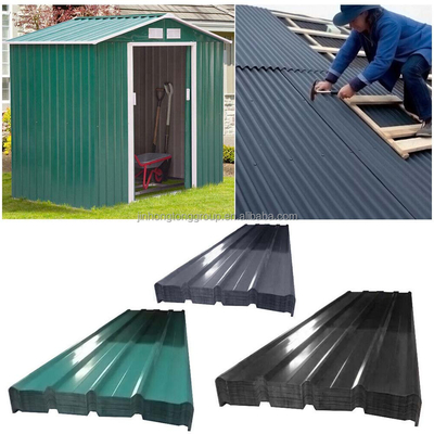 AISI/ASTM/JIS/EN/GB Standard ±1% Tolerance Ppgi Color Coated Corrugated Roofing Sheet for House Panel Construction (Стандарт AISI/ASTM/JIS/EN/EN/GB) Толерантность Ppgi Цветопокрытый гофрированный кровельный лист для строительства панелей домов