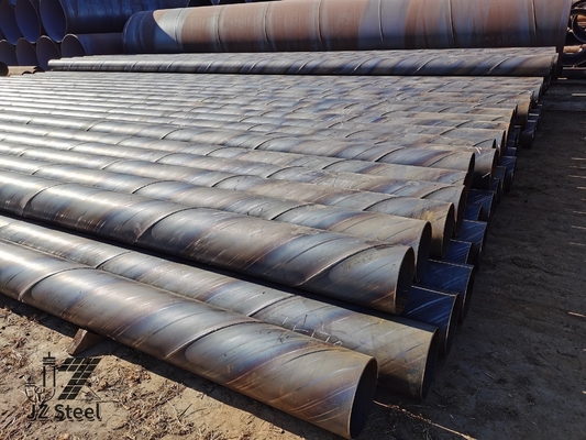 ASTM Standard Hot Rolled A252 A139 Grade Spiral Welded Steel Pipe Tube for Oil and Gas (Стандарт ASTM для горячего проката A252 A139 Спирально сварные стальные трубы для нефти и газа)