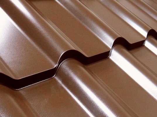 Лист кровельной плиты с нулевым углом настройка GI/Color Coated Corrugated Sheet 0,20 0,25 0,3 мм Толщина PPGI RAL для домов