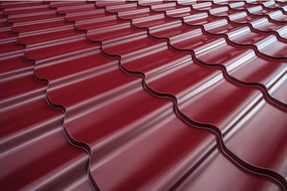 Лист кровельной плиты с нулевым углом настройка GI/Color Coated Corrugated Sheet 0,20 0,25 0,3 мм Толщина PPGI RAL для домов