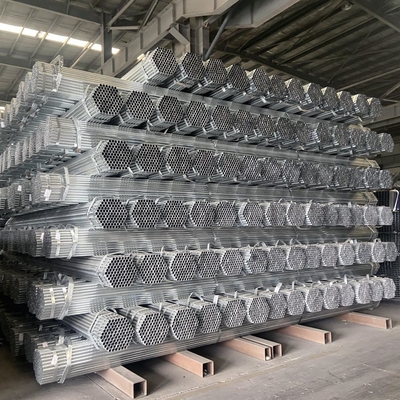 ASTM A53 sch40 горячеоцинкованные круглые стальные трубы/ GI трубы для строительства