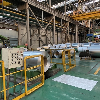 ISO9001 Сертифицированное железо Z275 Гальванизированная стальная катушка Алюцинковая стальная катушка Размеры строительных металлических роллов Гальвалюмная стальная катушка