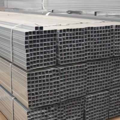 S275J0H ASTM A36 A53 Shs Квадратная оцинкованная конструкция Erw прямоугольная стальная труба 2.5x2.5 для конструктивного строительного материала