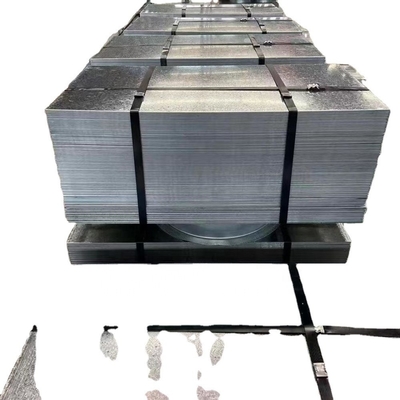 20g-275g Цинковые покрытые оцинкованные стальные пластины/листы толщиной 0,12-4 мм Углеродистая сталь