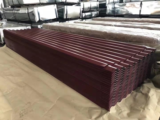 ASTM Standard Roof Tile Color Corrugated Roofing Sheet PPGI/PPGL In Coil for Prefab House 0.2 4 мм Толщина Цветопокрытый цинк