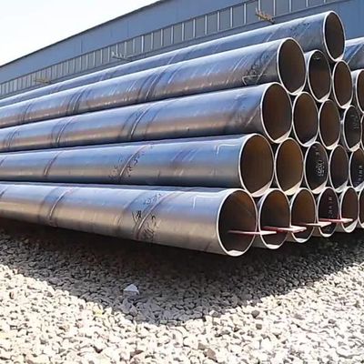 Углеродистые сварные спиральные стальные трубы Erw трубы горячо прокаленные односторонние двойные сварные трубы класс L245 Образец свободно и образец