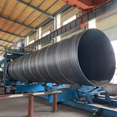 Углеродистые сварные спиральные стальные трубы Erw трубы горячо прокаленные односторонние двойные сварные трубы класс L245 Образец свободно и образец