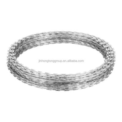 7.5cm-15cm Barb расстояние нержавеющей стали колючей проволоки для защиты от изоляции дорог BTO10 BTO22 BTO30 CBT60 CBT65