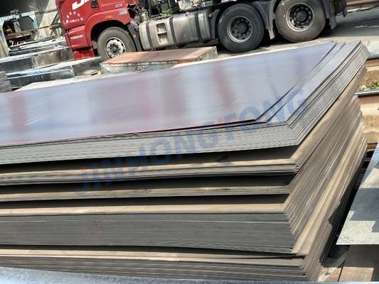 ISO9001 Сертифицированный большой инвентарь Q355 SS400 Q195 Углеродистых стальных плит для строительства и производства труб