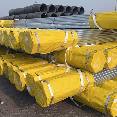 Горячая оцинкованная круглая труба для строительной конструкции ASTM Standard St37 Полая круглая 2,5 дюйма оцинкованная стальная труба
