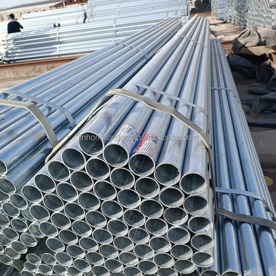 Структура конструкции Astm S235 48,3 мм оцинкованная стальная круглая труба длиной 12 м
