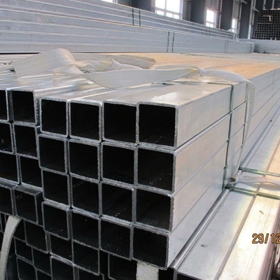 Q195/Q215/Q235/Q345/SS400 Цинк покрытый железной трубой с оцинкованной сталью полые секции квадратные трубы толщиной 0,8 20 мм