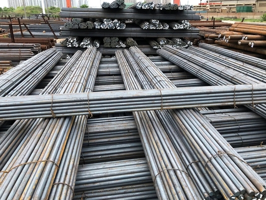 AISI 4140/4130/1020/1045 Круглый штанга из углеродистой стали Сплавная стальная штанга для промышленной обработки материалов диаметром 5,5 250 мм