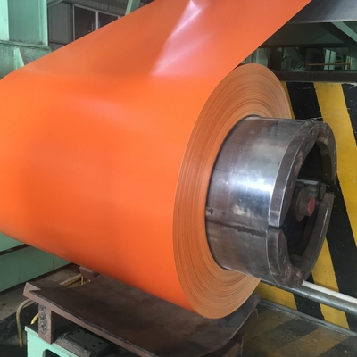 PVDF HDP Поверхность PPGI Цветопокрытая предварительно окрашенная оцинкованная стальная катушка 0,4 мм PPGI катушка для пользы