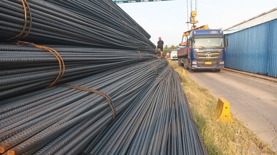 Техника строительства Ребра железного стержня с горячим прокатами 6-32 мм для бетонных конструкций зданий