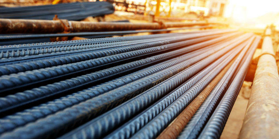 HRB400/500 ASTM A615 BS4449 Прямые реберы из углеродистой стали для коммерческих зданий