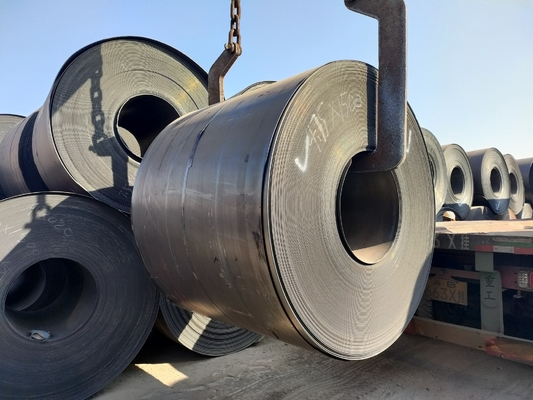Ss400 Q235 Q345 Sphc прочность Углеродистая сталь катушка Железная сталь Металлическая толерантность ± 1% Ширина 600-2000 мм по требованию
