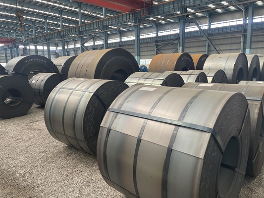 Нелегированный Астм A36 A53 Q195 S235jr Q235 Q345 2mm 4mm 6mm 10mm Skin Pass Black Roll Hot Rolled Mild Ms Carbon Steel Coil