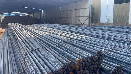HRB400/500 ASTM A615 BS4449 Углеродные конструктивные реберы из стали для допуска ± 1% в зданиях