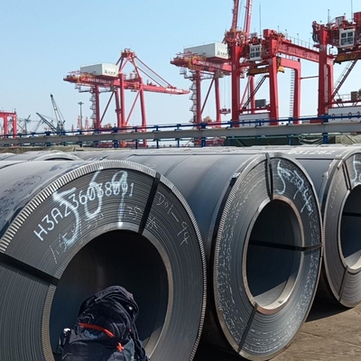 Q295 Q235 Горяче прокатаная стальная катушка Ss41 Металлическая HR катушка SGCC SPCC DC01 DC02 CRC HRC Толерантность ±1% Стальная плитка