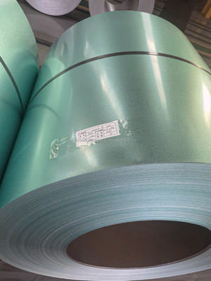 PE PVDF Galvalume Цинковый покрытый лист Ppgl Серебряная катушка Предварительная краска Зацинкованная стальная катушка Ppgi для строительства и сертификат ISO9001