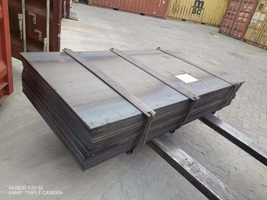 Хорошая цена Горяче прокатаная плита из углеродистой стали Ms Sheet10mm 20mm ASTM A36 Легкое судостроение Средняя и толстая горяче прокатаная плита