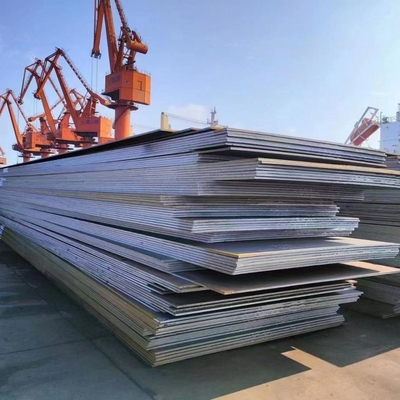Хорошая цена Q235 Q345 S355 Стальная плита Металл Горячее прокат низкоуглеродистая стальная плита