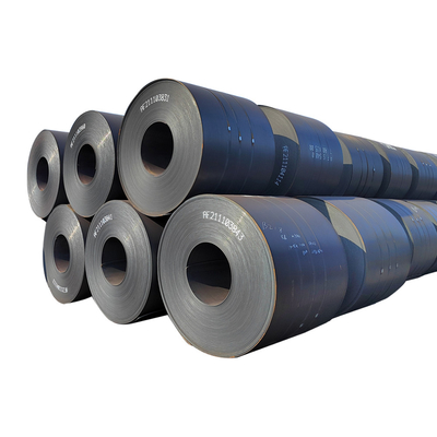 Горяче прокатаная катушка из мягкой стали Astm A36 Q275 Q355 Ss400 S235jr Ms Hr Coil Prime Hrc Steel Roll Black Low Carbon Steel Coil Strip