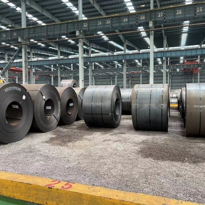 Фабричная цена Astm A36 A283 A387 Q235 Q345 S235jr Горяче прокатаная катушка из углеродистой стали на тонну