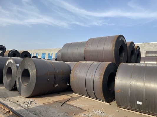 China Factory Hot Rolled Carbon Steel Coil Цена Q235 Q355 0,8 мм 0,9 мм Толщина Carbon Steel Coil