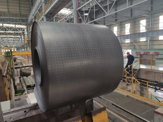 Горячая прокатка Цена ASTM A36 Горячая прокатка S235jr A283 A387 Ms Мягкий 3mm 7mm 9mm Чекированный рисунок стальной пластины катушки лист