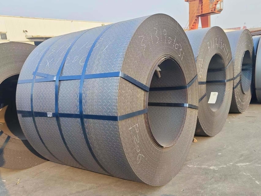 Горячая прокатка Цена ASTM A36 Горячая прокатка S235jr A283 A387 Ms Мягкий 3mm 7mm 9mm Чекированный рисунок стальной пластины катушки лист