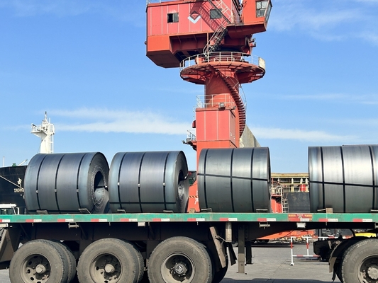 Горячекатаная стальная катушка Большой запас низкая цена Q195 Q215 Q235 Q255 Q275 Q355 Ss400 C100s Aisi1095 высокоуглеродная стальная катушка