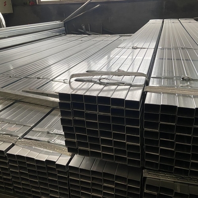 ASTM стандарт St37 полые квадратные трубы 2,5 дюйма оцинкованные стальные трубы горячее погружение оцинкованные квадратные трубы с сваркой и без швов