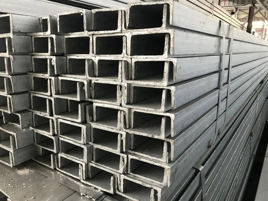 Высококачественная DIN EN10025 S235J2G3/G4 Алюминиевая оцинкованная сталь U &amp; C из китайского производителя