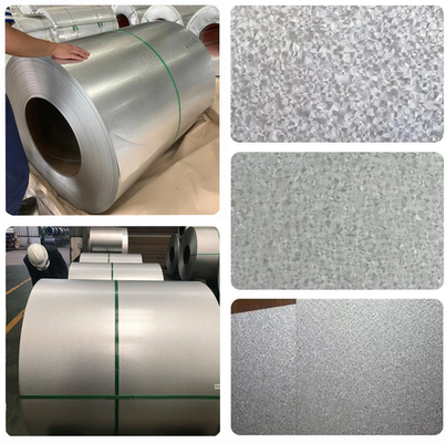 55% Алюминий Aluzinc Afp Противопальцевая покрытая сталь Az150 Galvalume Coil Gl Galvalume Steel Coil Hot Dip Galvalume Steel Coil